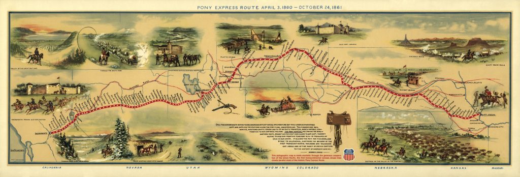 Pony_Express_Map_William_Henry_Jackson